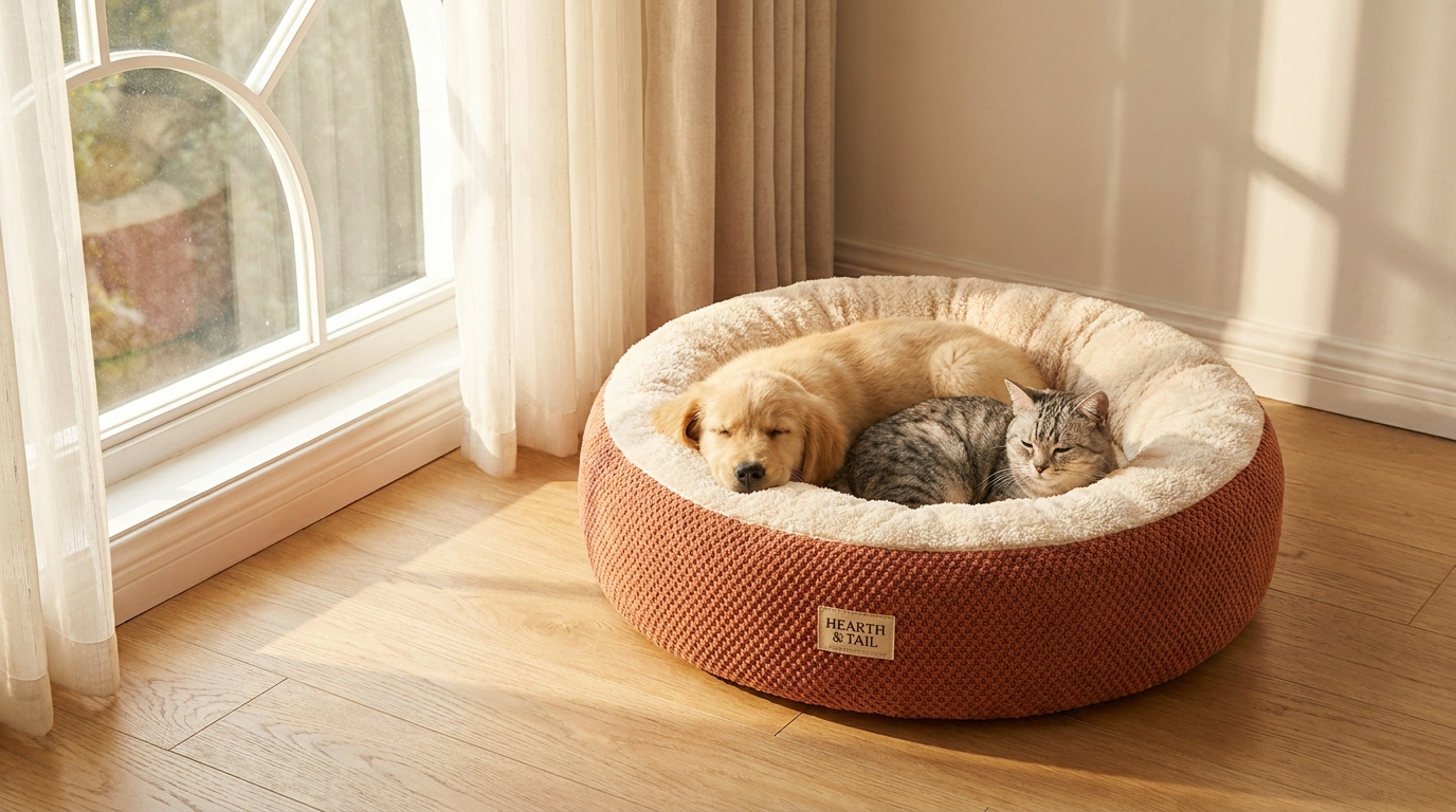 Cozy pet bed